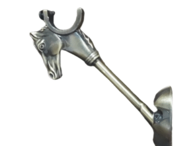 Horse Antique Curtain Support